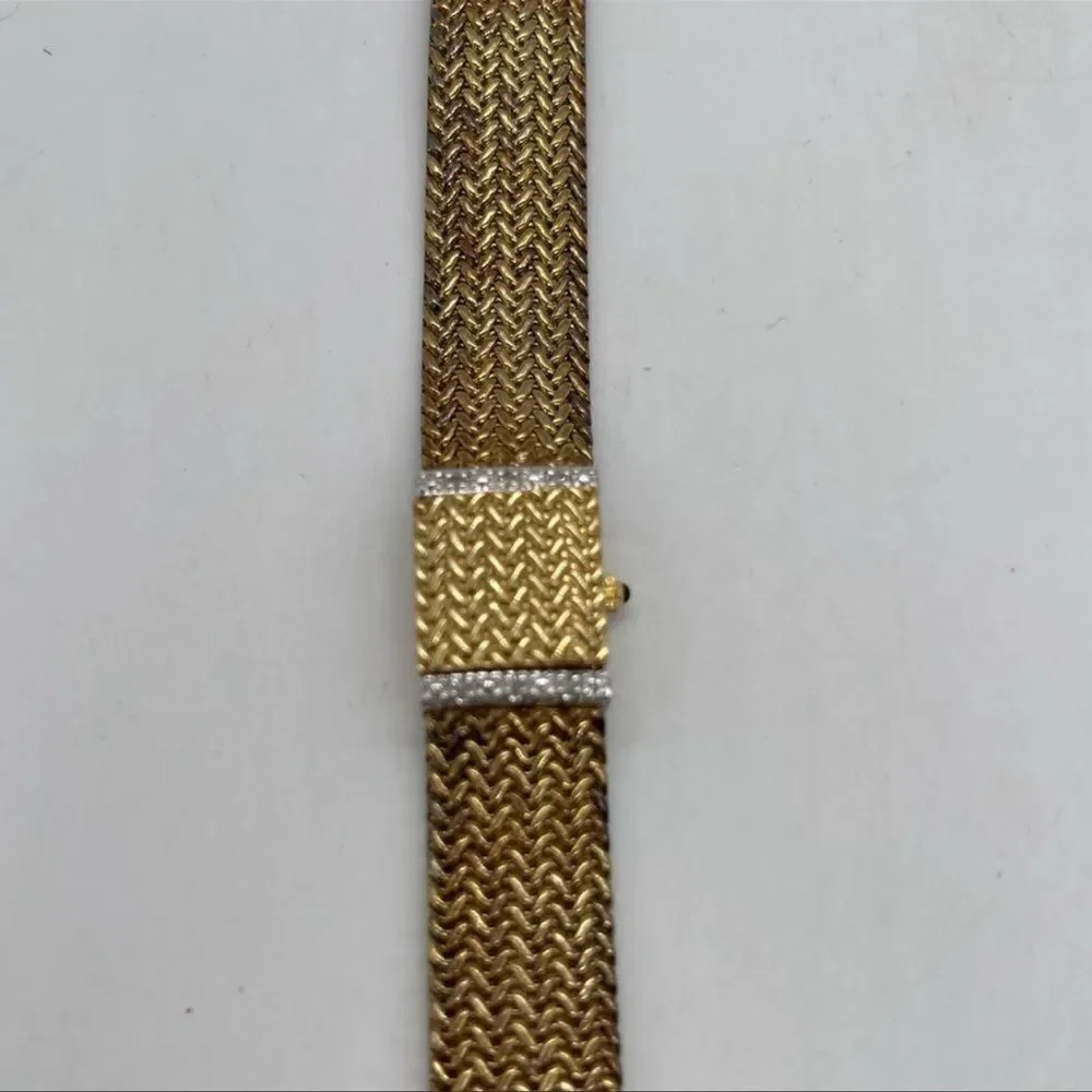 Anne Klein Swiss Bracelet Watch in Gold Plated